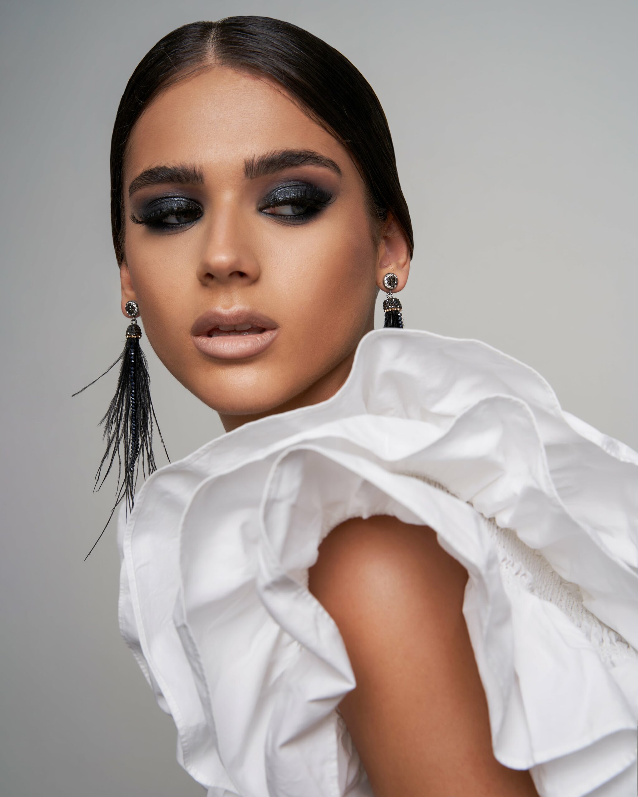 Smokey eye makeup look by Joanna Mitakidou