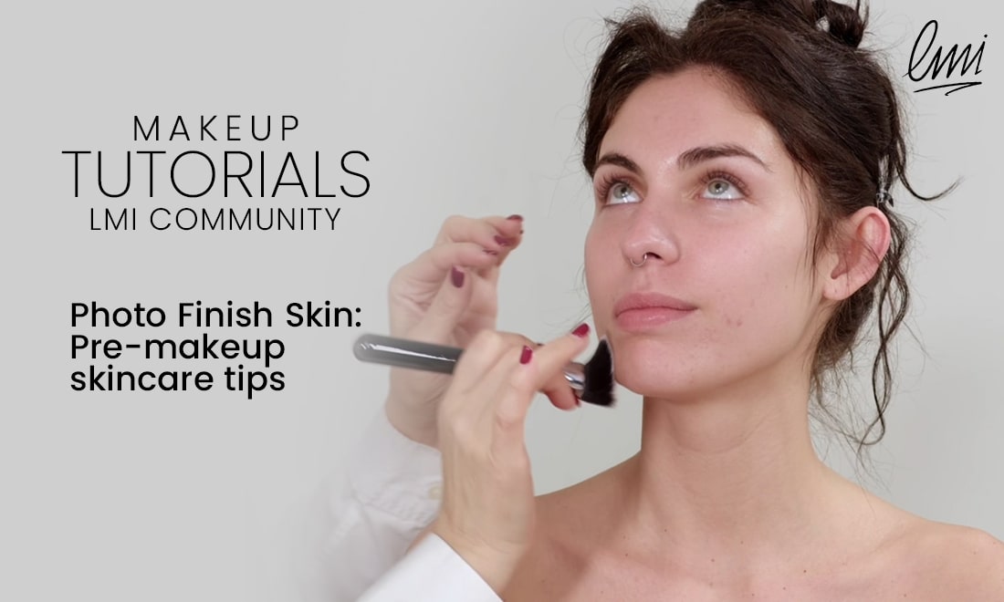skincare για τέλειο μακιγιάζ photo finish - video makeup turotial