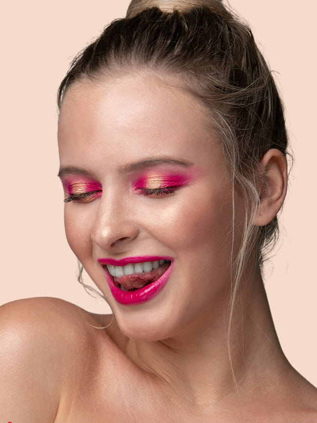 summer intensive makeup course, makeup look αποφοιτης του καλοκαιρινού τμήματος μακιγιάζ