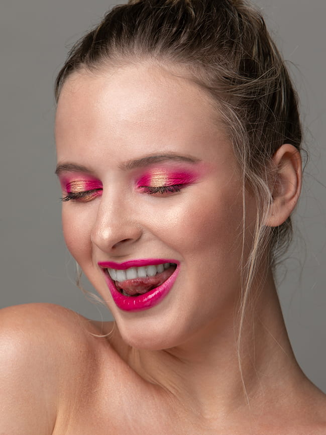 summer intensive makeup course, makeup look αποφοιτης του καλοκαιρινού τμήματος μακιγιάζ